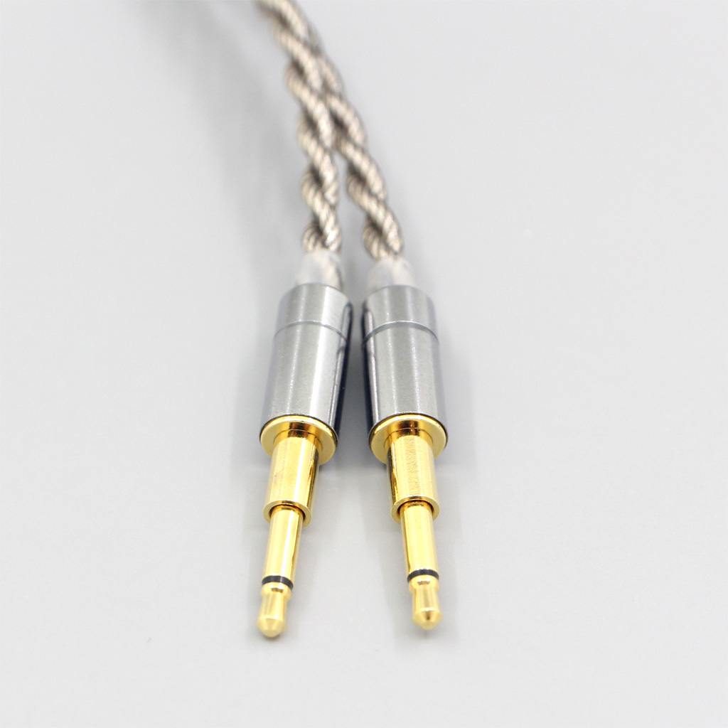 99% Pure Silver + Graphene Silver Plated Shield Earphone Cable For Sennheiser HD477 HD497 HD212 PRO EH250 EH350 