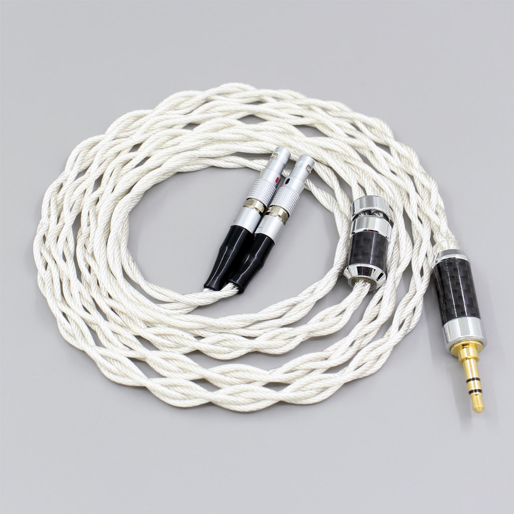 Graphene 7N OCC Silver Plated Type2 Earphone Cable For Ultrasone Veritas Jubilee 25E 15 Edition ED 8EX ED15