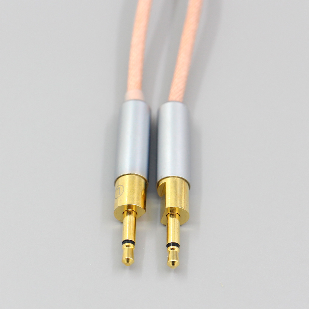 Type6 756 core Shielding 7n Litz OCC Earphone Cable For Sennheiser HD700 Headphone 2.5mm pin 2 core 2.8mm