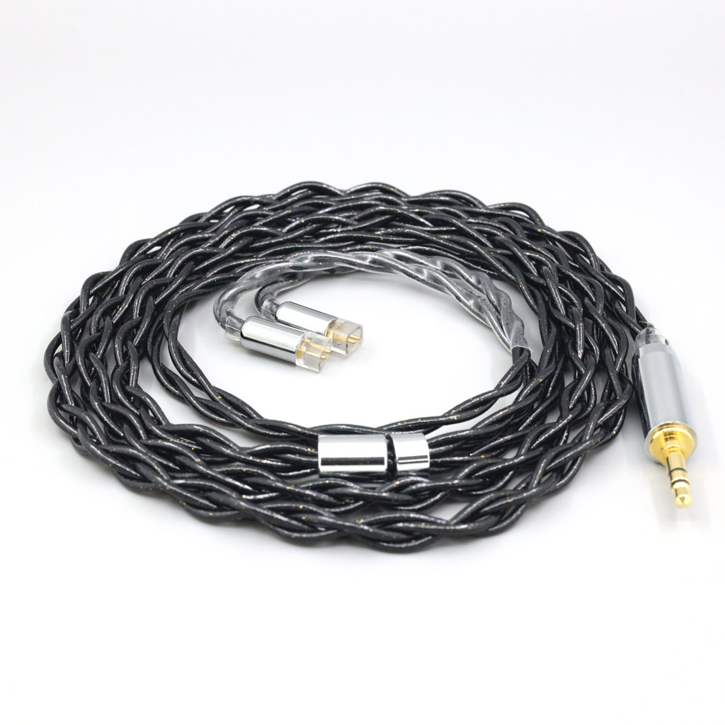 Nylon 99% Pure Silver Palladium Graphene Gold Shield Cable For UE11 UE18 pro QDC Gemini Gemini-S Anole V3-C V3-S V6-C