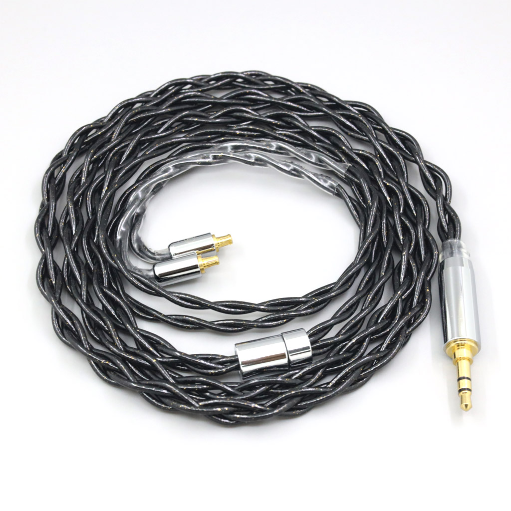 Nylon 99% Pure Silver Palladium Graphene Gold Shield Cable For Audio Technica ATH-CKR100 CKR90 CKS1100 CKR100IS CKS1100I