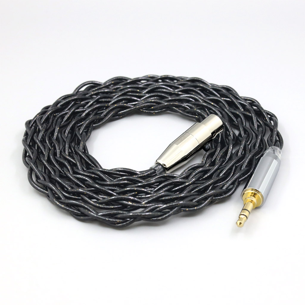 Nylon 99% Pure Silver Palladium Graphene Gold Shield Cable For AKG K371BT Beyerdynamic DT177x GO Pioneer HDJ-X10