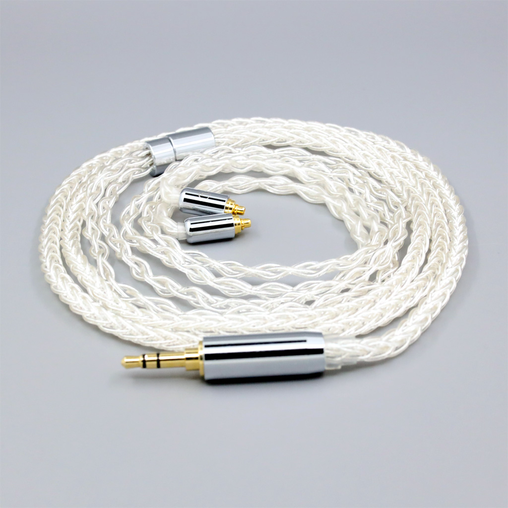 8 Core 99% 7n Pure Silver Palladium Earphone Cable For AKG N5005 N30 N40 MMCX Earphone