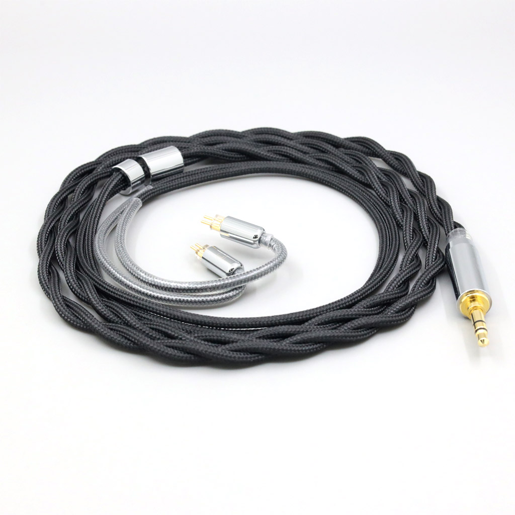 Nylon 99% Pure Silver Palladium Graphene Gold Shield Cable For 0.78mm 2pin BA Westone W4r UM3X UM3RC JH13 High Step