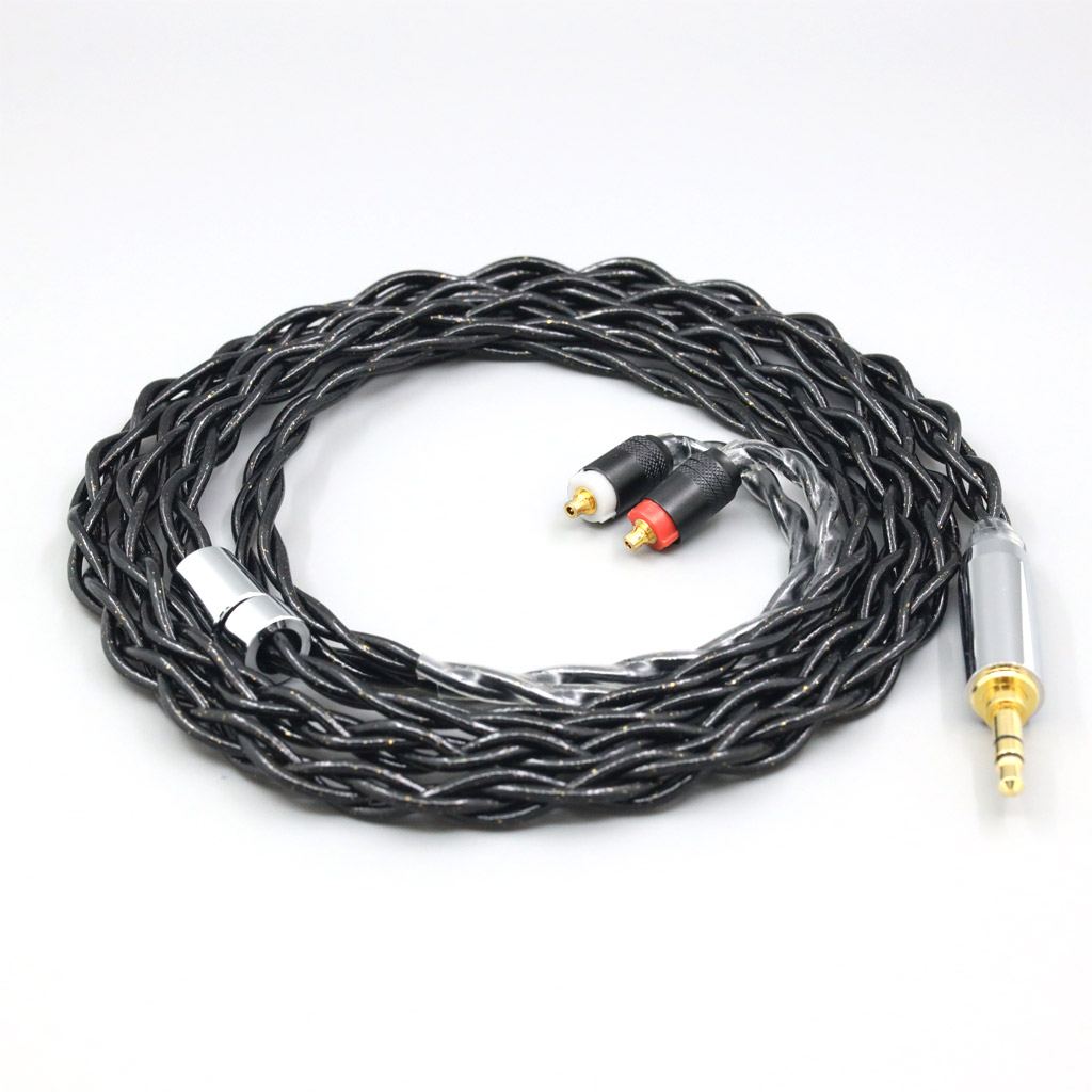 Nylon 99% Pure Silver Palladium Graphene Gold Shield Cable For Sony XBA-H2 XBA-H3 xba-A3 xba-A2