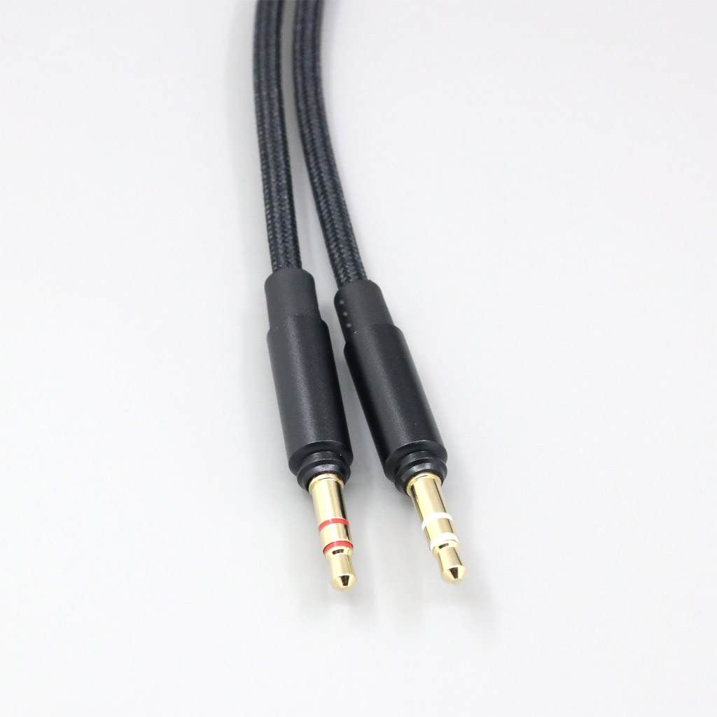 100pcs 3m black 6.5mm 3.5mm Headphone Cable For Beyerdynamic T1 T5P II 