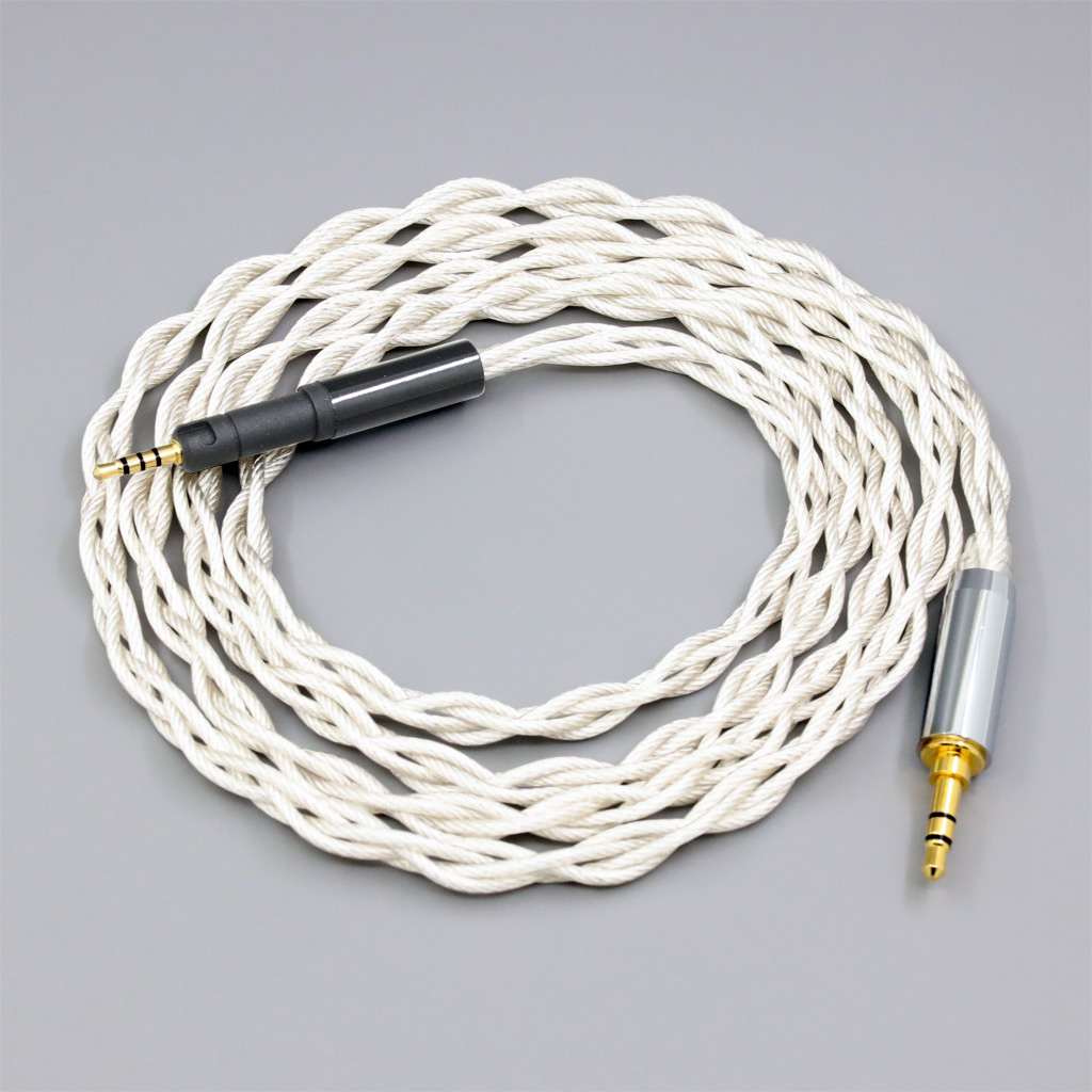 Graphene 7N OCC Silver Plated Type2 Earphone Cable For Sennheiser HD599 HD569 HD 560S HD559 hd560s
