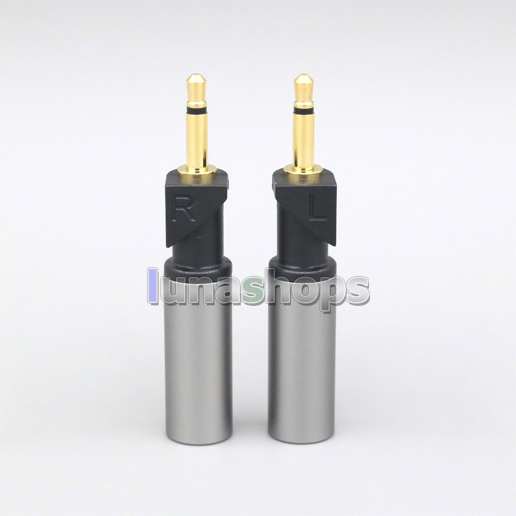 1pair DIY Hand Made Hi-End Adapter Pins Plug For Abyss Diana v2 phi TC X1226lite headphone