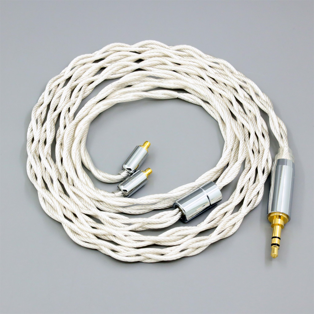 Graphene 7N OCC Silver Plated Type2 Earphone Cable For Acoustune HS 1695Ti 1655CU 1695Ti 1670SS 4 core 
