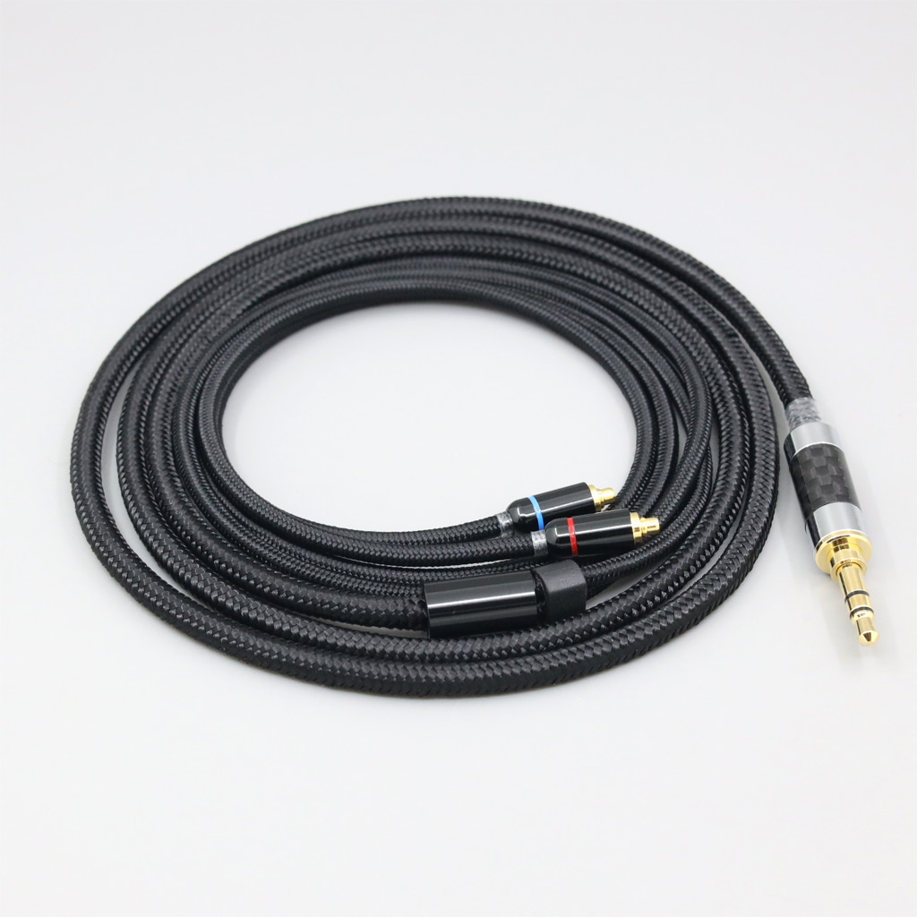6.5mm XLR 4.4mm Super Soft Headphone Nylon OFC Cable For AKG N5005 N30 N40 MMCX Sennheiser IE300 Earphone
