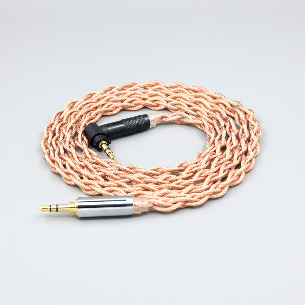 Graphene 7N OCC Shielding Coaxial Mixed Earphone Cable For Fostex T50RP Mk3 T40RP Mk2 T20RP Mk2 Dekoni Audio Headphone