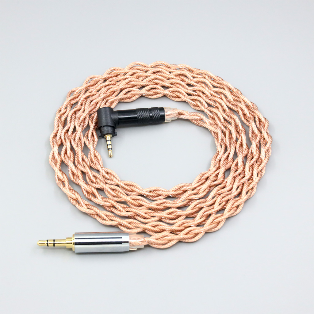 Graphene 7N OCC Shielding Coaxial Mixed Earphone Cable For Fostex T50RP 50TH Anniversary RP Stereo Headphone