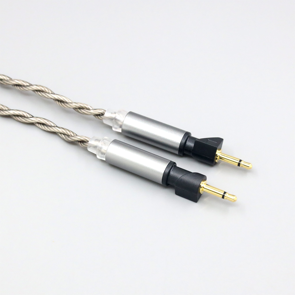 99% Pure Silver + Graphene Silver Plated Shield Earphone Cable For Abyss Diana v2 phi TC X1226lite 1:1 headphone pin