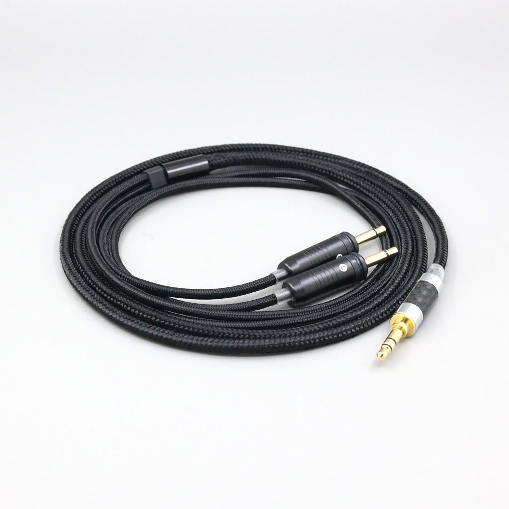 Super Soft Headphone Nylon OFC Cable For Focal Clear Elear Elex Elegia Stellia Celestee radiance Earphone