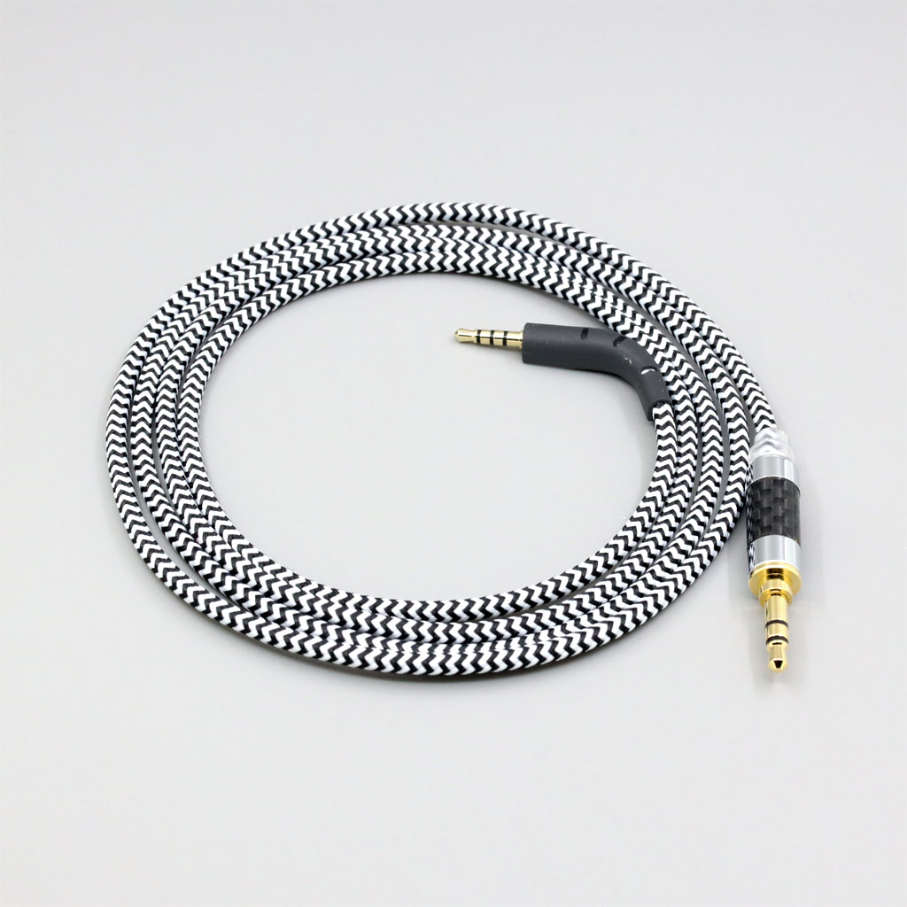 Litz OFC Earphone Shield Sleeve Cable For B&W B W B&W P7 Bowers & Wilkins P7 Wireless headphone