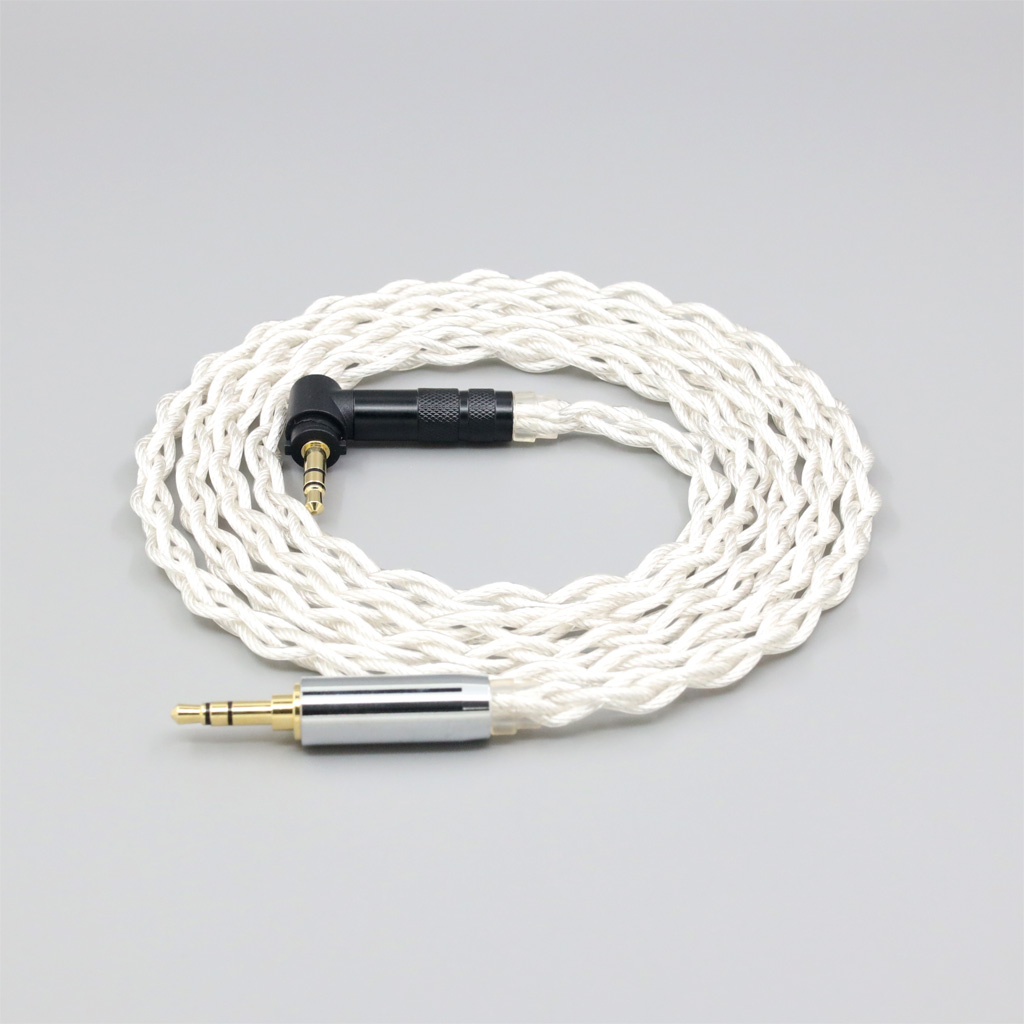 Graphene 7N OCC Silver Plated Type2 Earphone Cable For Fostex T50RP Mk3 T40RP Mk2 T20RP Mk2 Dekoni Audio Headphone