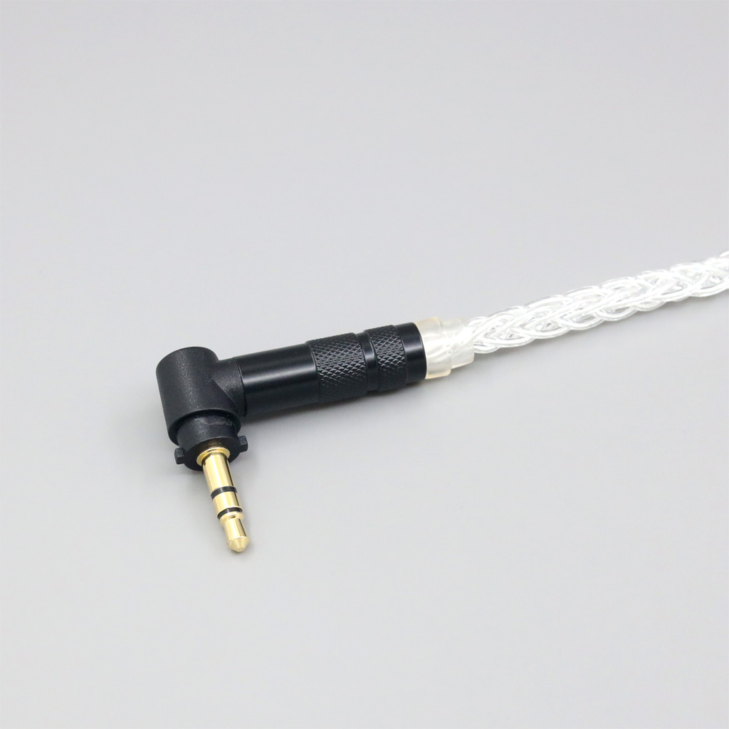 8 Core 99% 7n Pure Silver Palladium Earphone Headphone Cable For Fostex T50RP Mk3 T40RP Mk2 T20RP Mk2 Dekoni Audio