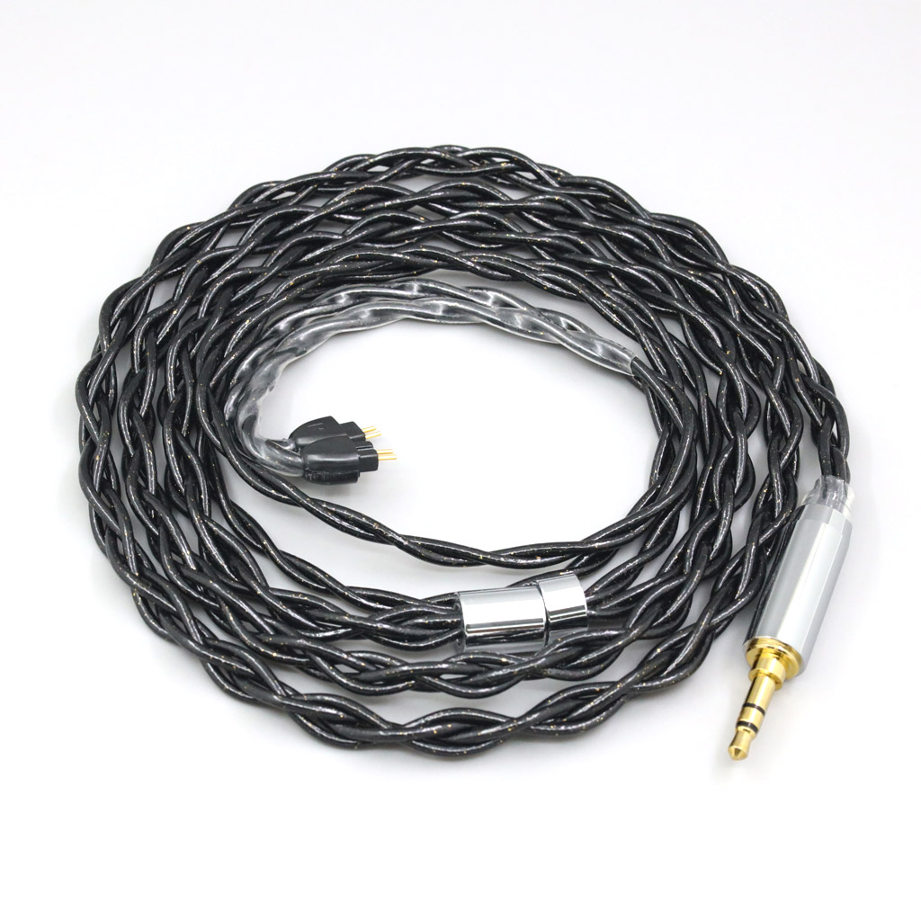 Nylon 99% Pure Silver Palladium Graphene Gold Shield Cable For HiFiMan RE2000 Topology Diaphragm Dynamic Driver