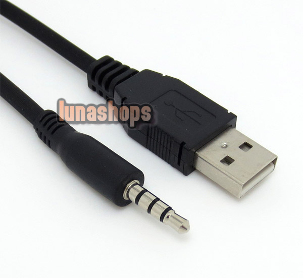 100cm long 3.5mm 4 Poles Male To USB Male Cable Adapter For wholesale Now JD19