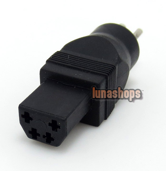 DC 4pins Male To 2pins Power Charger Adapter Cable For Dell laptop