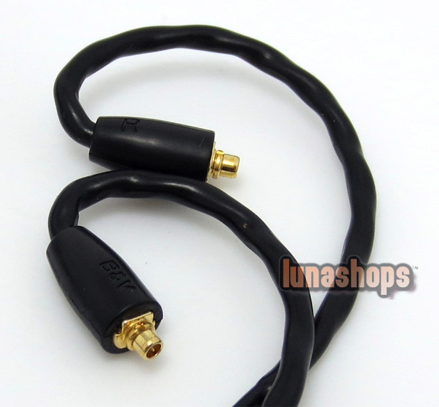 1.2m Custom Handmade Cable For Shure se535 se846 ue900 earphone headset OFC 8N Hifi DIY