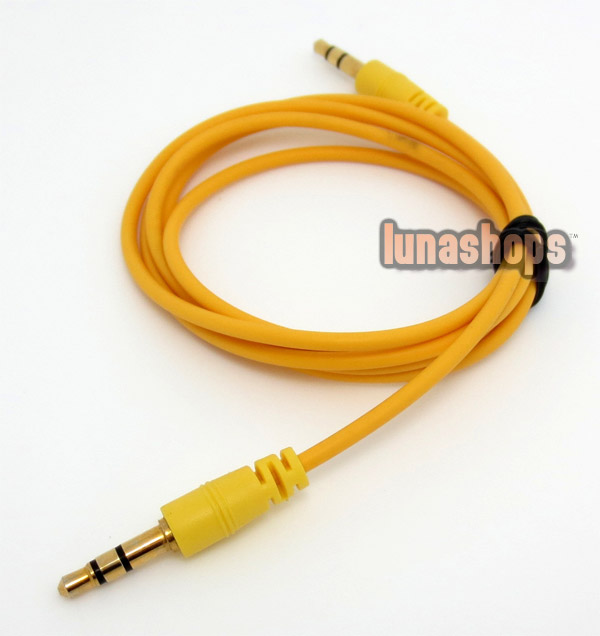 8 Color for choosing 3.5mm male to Male Audio Cable 100cm long High quality JD1