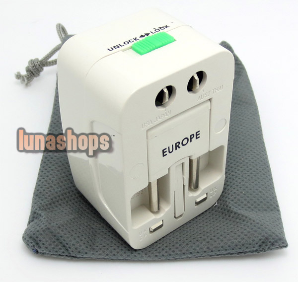 All In One Stand-by Universal World Travel Power Charger Adapter Converter