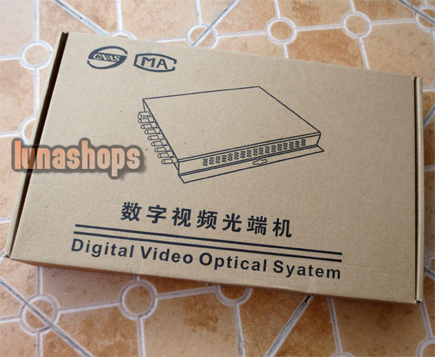 1 set 1 channel way Digital Video Optical System Box 