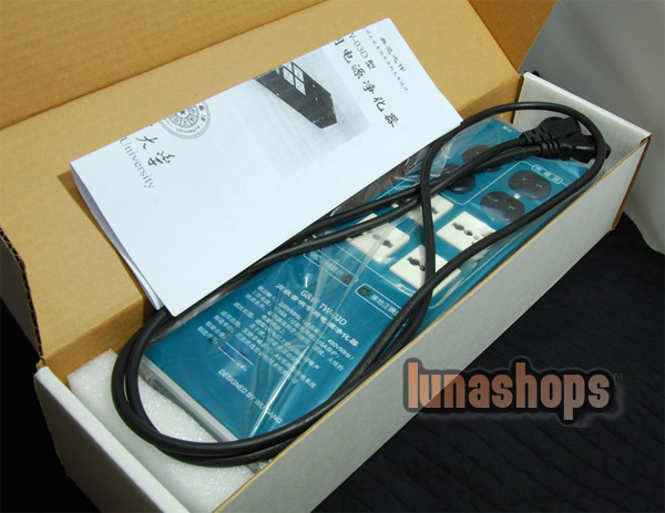 G&W TW-03D Power Adpater Filter For Hifi Speaker 400v/50Hz 15A AC220v Input