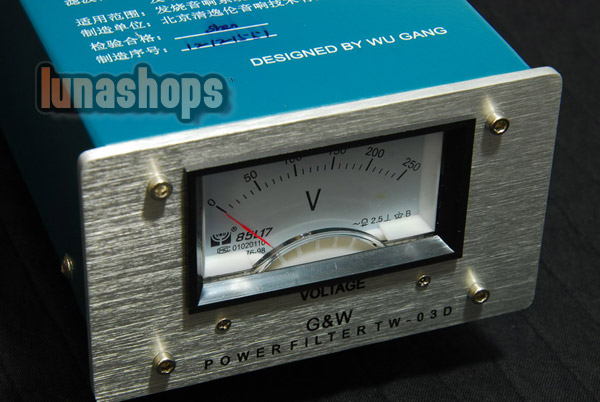 G&W TW-03D Power Adpater Filter For Hifi Speaker 400v/50Hz 15A AC220v Input
