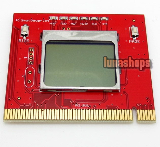 PCI Debug Card LCD Display Motherboard POST Tester Automatic Diagnostic Card  