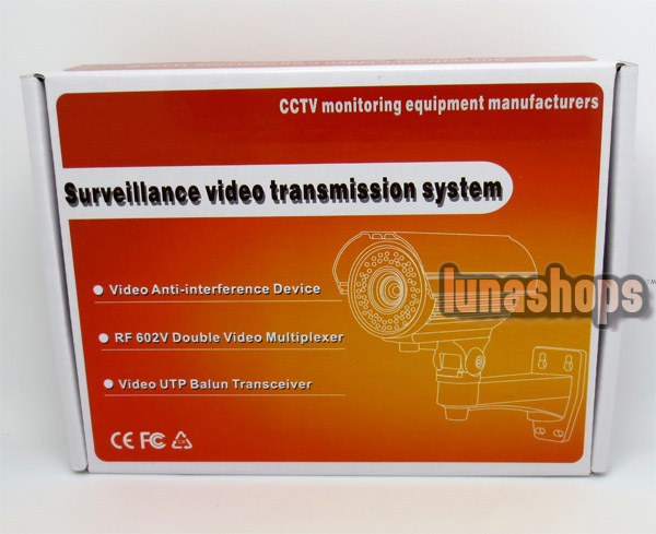 CCTV Security camera Long Distance Range BNC Video Amplifier anti-interference v1:600m V2:400m