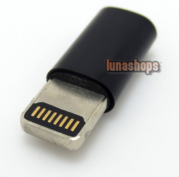 DIY Part Handmade Dock Adapter for Iphone 5 5c 5S Lightning Line Out LO Hifi 