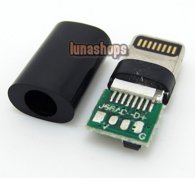 DIY Part Handmade Dock Adapter for Iphone 5 5c 5S Lightning Line Out LO Hifi 