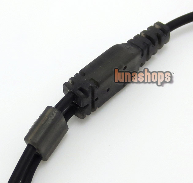 1.2m With Remote and Mic Cable Upgrade For Sennheiser IE8 IE80 earphone headset  