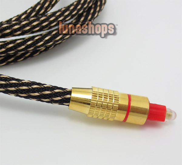 2m PURE Optical TOS Link Digital Cable GOLD Lead AP-link