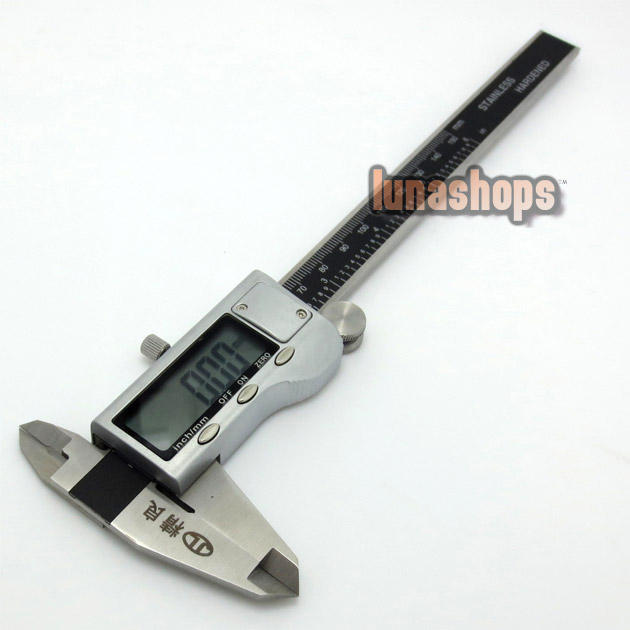 Original Jingliang Micrometer Tool 150mm 15cm 6" Electronic Digital LCD Steel Vernier Caliper Gauge