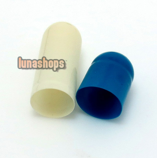 100pcs EMPTY GELATIN WHITE-BLUE CAPSULES SIZE 0 (size O Gel Caps) Refilling Powder