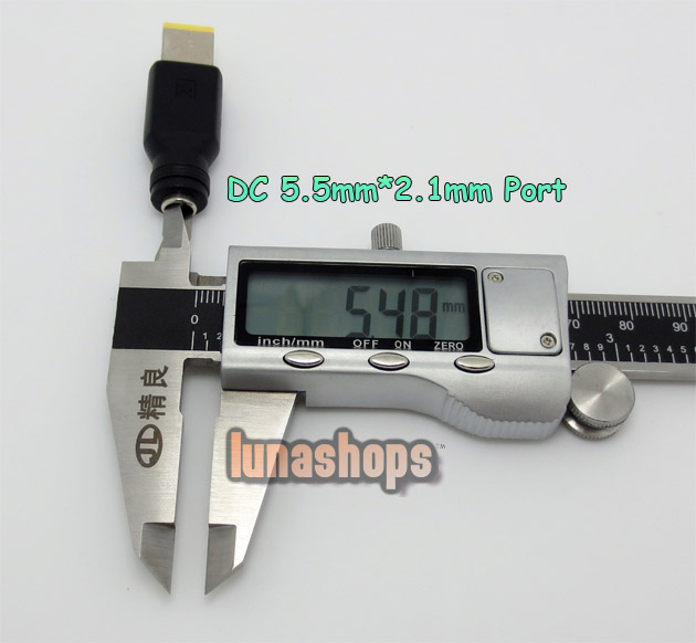DC 5.5mm*2.1mm Port Power converter Adapter For Lenovo ThinkPad X1 Carbon 0B47046