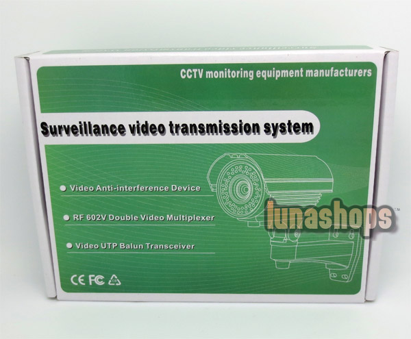 CCTV Security camera Long Distance Range BNC Video Amplifier anti-interference Green version