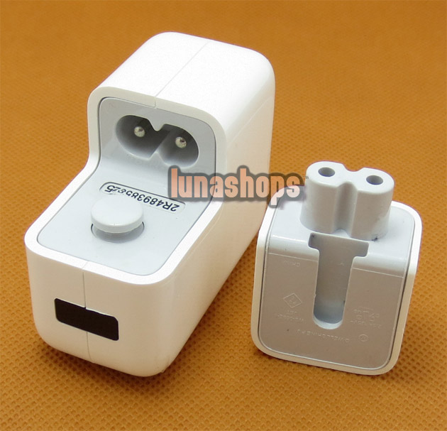 5.1v US 2 Port 2.1A + 1A DC Adapter Wall Charger for Ipad iPhone iPod Etc.