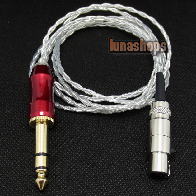 6.5mm Silver plated Headphone Upgrade Cable for AKG K271 K272 K240 K242 K702 Q701