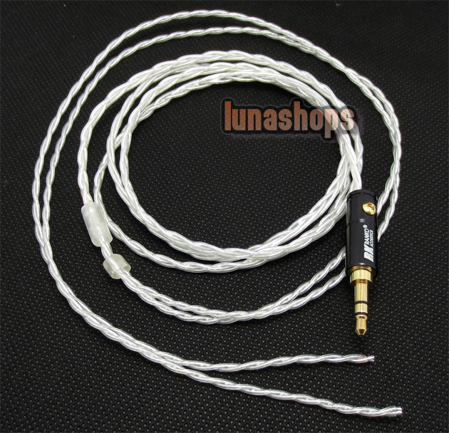 OFC + Silver Plated updated Cable for Sennheiser Shure UE Westone earphone Headset