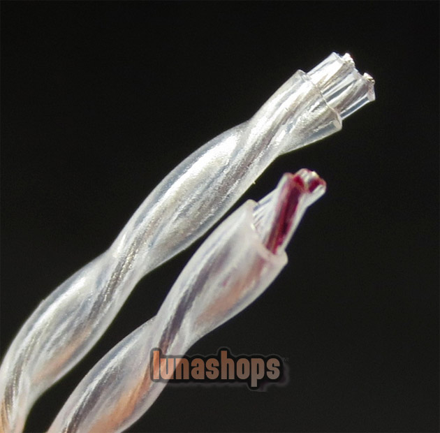 OFC + Silver Plated updated Cable for Sennheiser Shure UE Westone earphone Headset