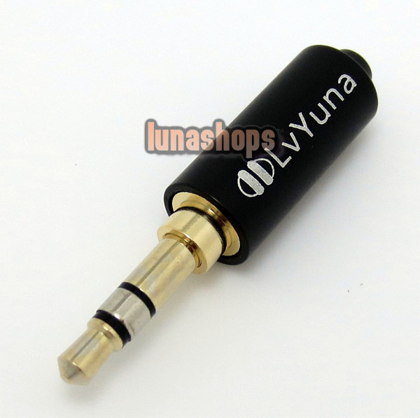 LvYuna 3.5mm 3 Poles Male Repair Adapter for Earphone headphone handfree headset