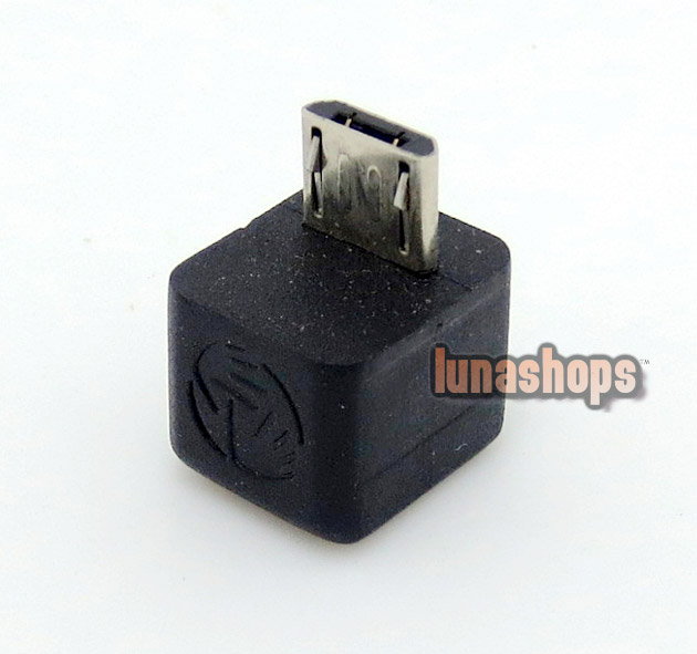 Angle 90 degree Mini 5pin USB Male To Micro 5pin Female Adapter Connector 