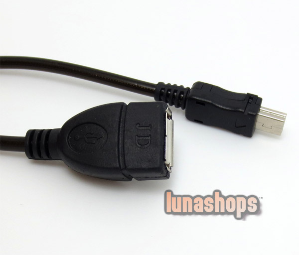 Mini USB Male To USB Female Cable Adapter For wholesale Now JD25