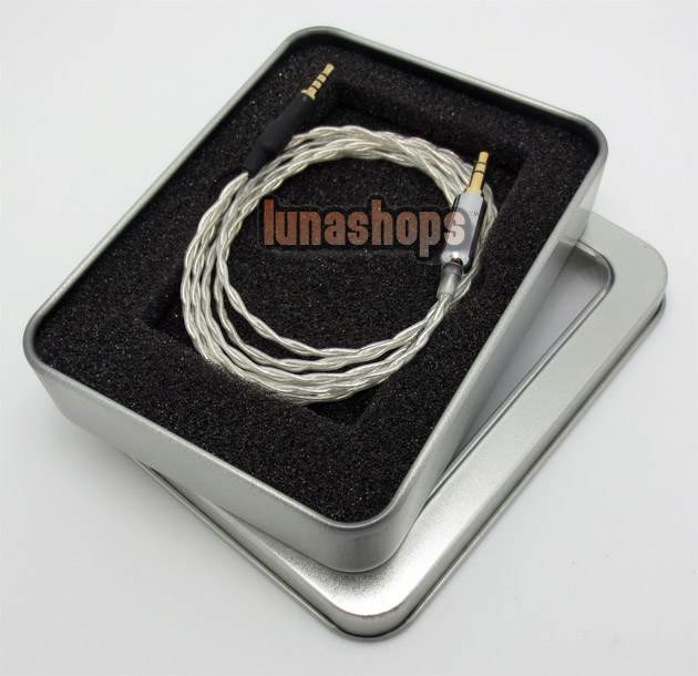 Silver Plated Cable For Sennheiser momentum HD598 HD558 HD518 Headphone Earphone