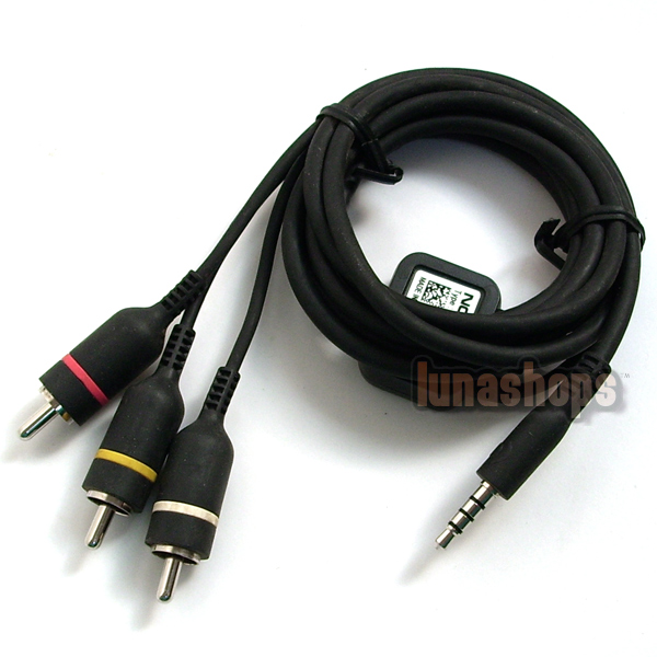 USD$8.00 - Original Nokia 3.5mm to RCA AV Audio Video out ... cell phone cable to rca wiring diagram 