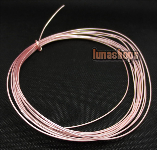 100cm Single crystal copper + shielding Layer Silver plating Cable Dia: 1mm